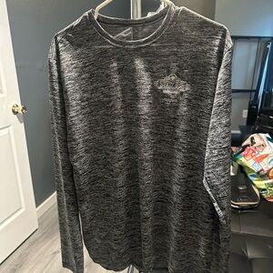 Gray Texas Roadhouse Long Sleeve Shirt